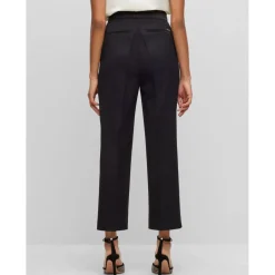 Boss Tatuxa Regular-Fit Tuxedo Pants in Black