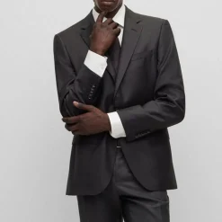 Boss T-Harvers4 Blazer Jacket in Grey