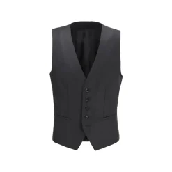 Boss T-Harvers4 Waistcoat in Black