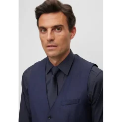 Boss T-Harvers Waistcoat in Navy