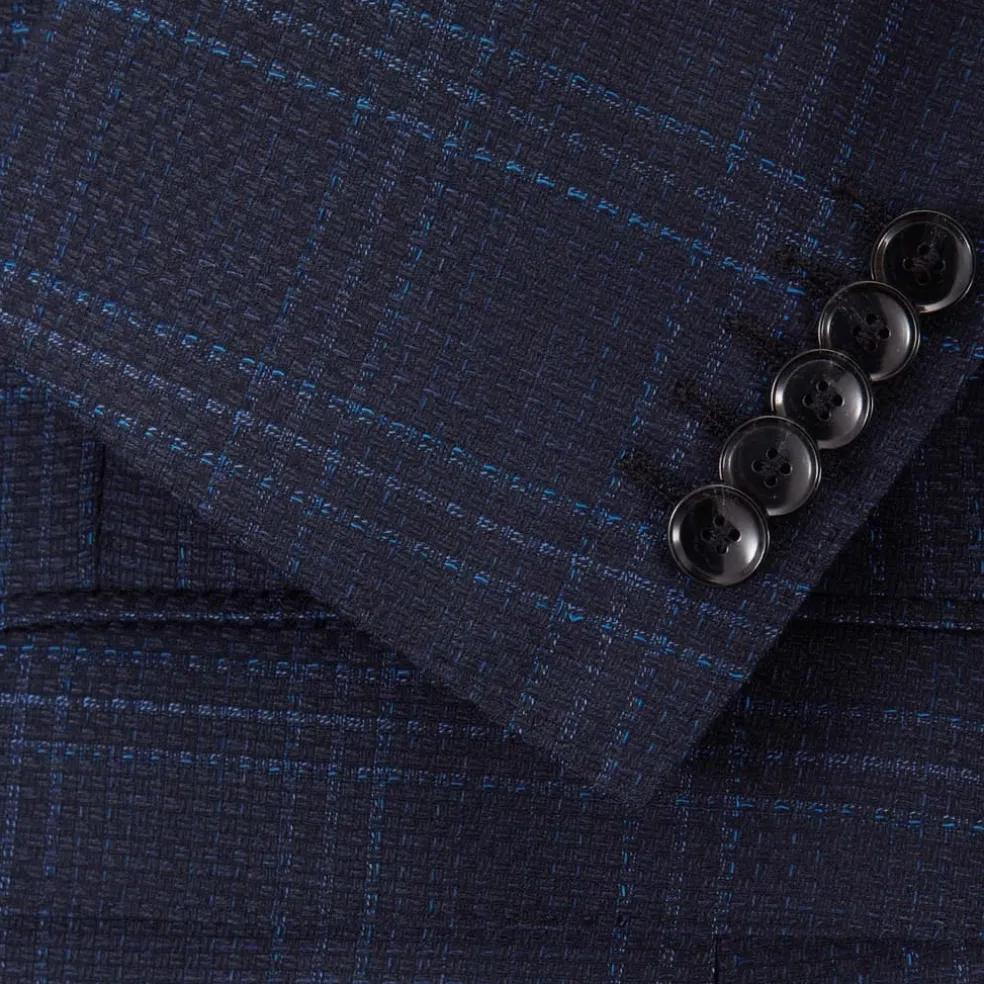 Boss T-Heel3 Blazer Jacket in Dark Blue