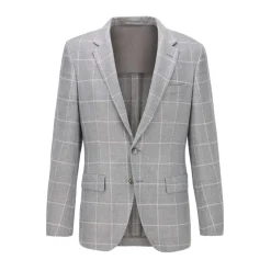 Boss T-Hesam2 Blazer Jacket in Grey