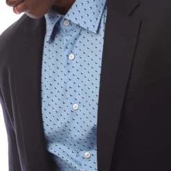 Boss T-Hesam2 Blazer Jacket in Dark Blue