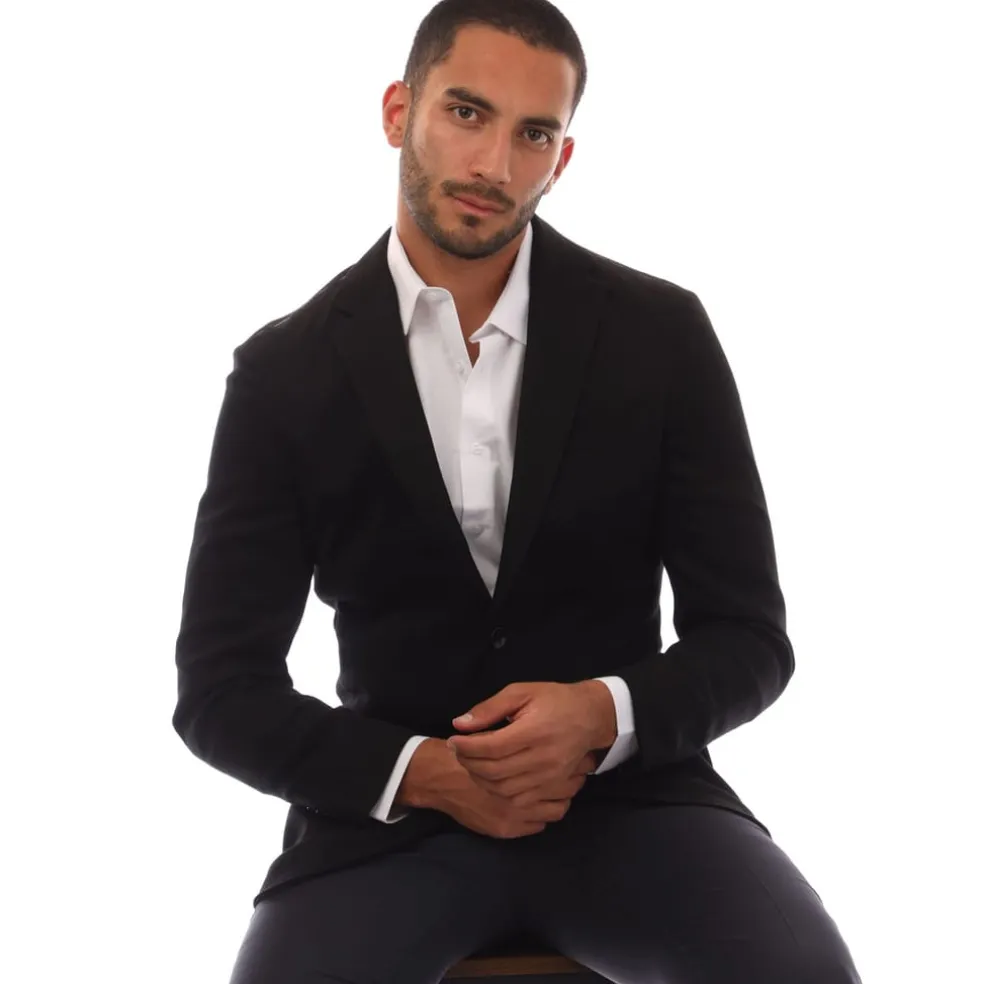 Boss T-Heston-214 Blazer Jacket in Black