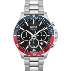 Boss Troper Watch in Silver