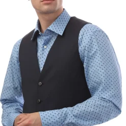 Boss Vin194 Waistcoat in Navy