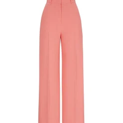 Boss Womens Tikela 10246618 01 Straight Leg Trousers in Purple