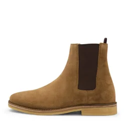 Boss X Beckham Chelsea Boots in Beige