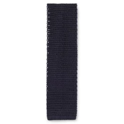 Boss X Beckham Knit Tie in Blue