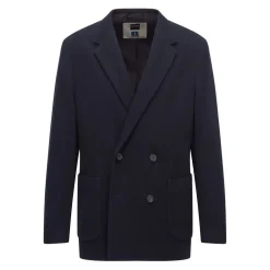 Boss x Russell Athletic Cajan_RA Blazer Jacket in Navy