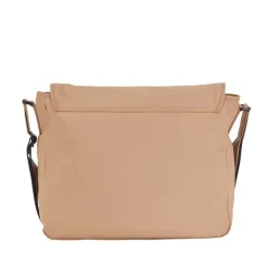Boss x Russell Athletic Messenger Bag in Beige