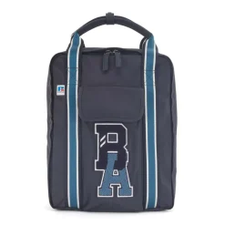 Boss x Russell Athletic Squared Backpack in Navy