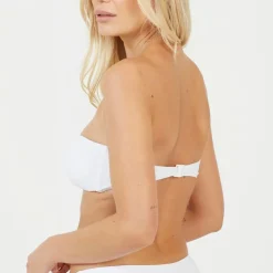 Brave Soul Bikini Top in White