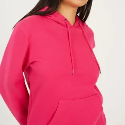 Brave Soul Classic Hoodie in Pink