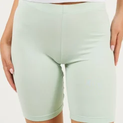 Brave Soul Cycling Shorts in Green