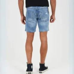Brave Soul Denim Shorts in Blue