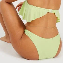 Brave Soul Rise Bikini Bottoms in Green