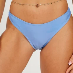 Brave Soul Rise Bikini Bottoms in Blue