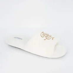 Brave Soul Toe Slipper in White