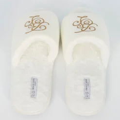 Brave Soul Toe Slipper in White