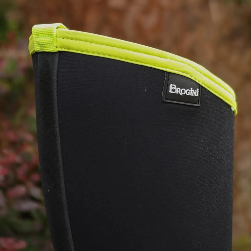 Brogini Belmont Waterproof Mid Calf Muck Boots in Black