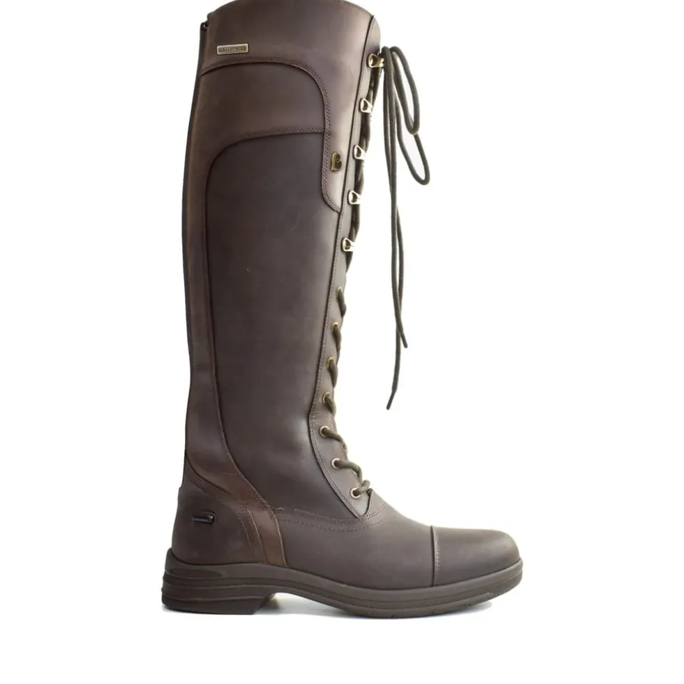 Brogini Scafel Roamer Laced Country Boots in Brown