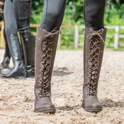 Brogini Scafel Roamer Laced Country Boots in Brown
