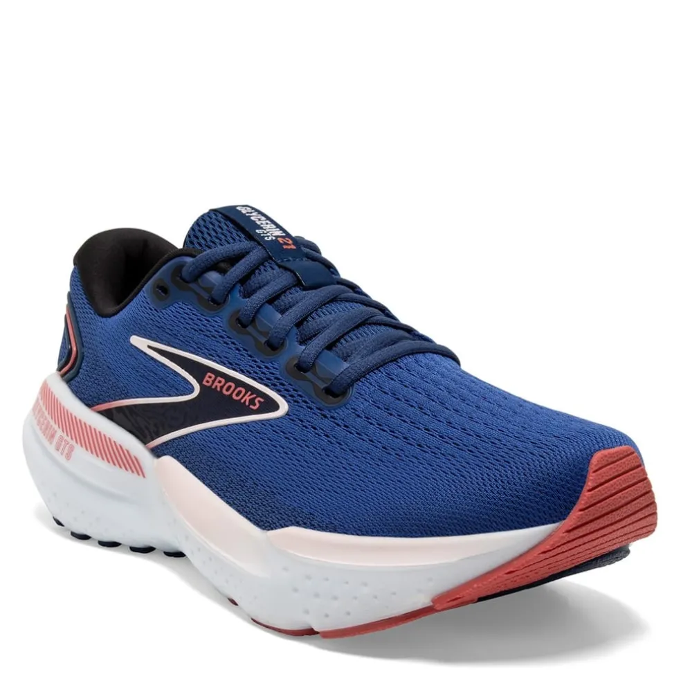 Brooks Womens Glycerin Gts 21 Running Shoes in Blue