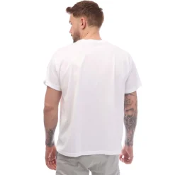 Burberry Harriston Logo Print T-Shirt in White