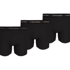 Calvin Klein 3 Pack Boxer Briefs in Black