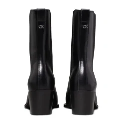 Calvin Klein Cowboy Boots in Black