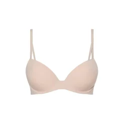 Calvin Klein Demi Bra in Beige