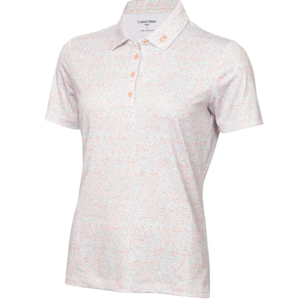 Calvin Klein Golf G Polo in Orange