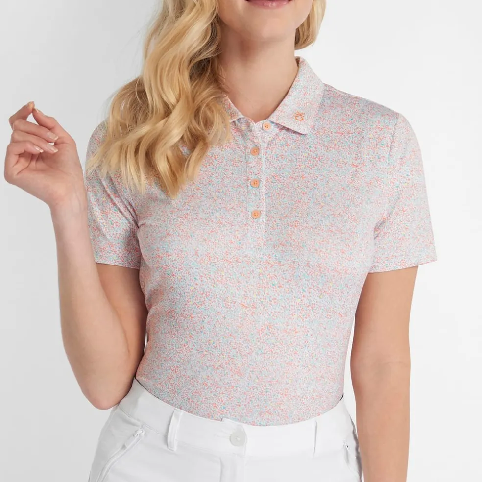 Calvin Klein Golf G Polo in Orange