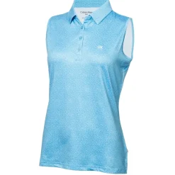 Calvin Klein Golf G Slvls Polo in Blue