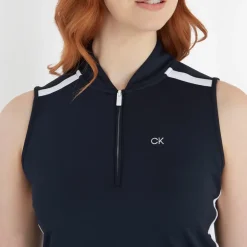 Calvin Klein Golf G Slvls Polo in Blue