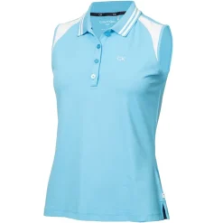 Calvin Klein Golf G Slvls Polo in Blue