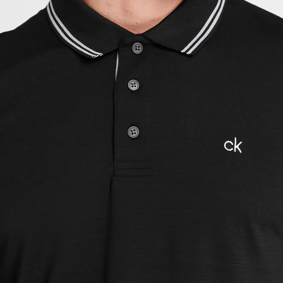 Calvin Klein Golf Polo in Black