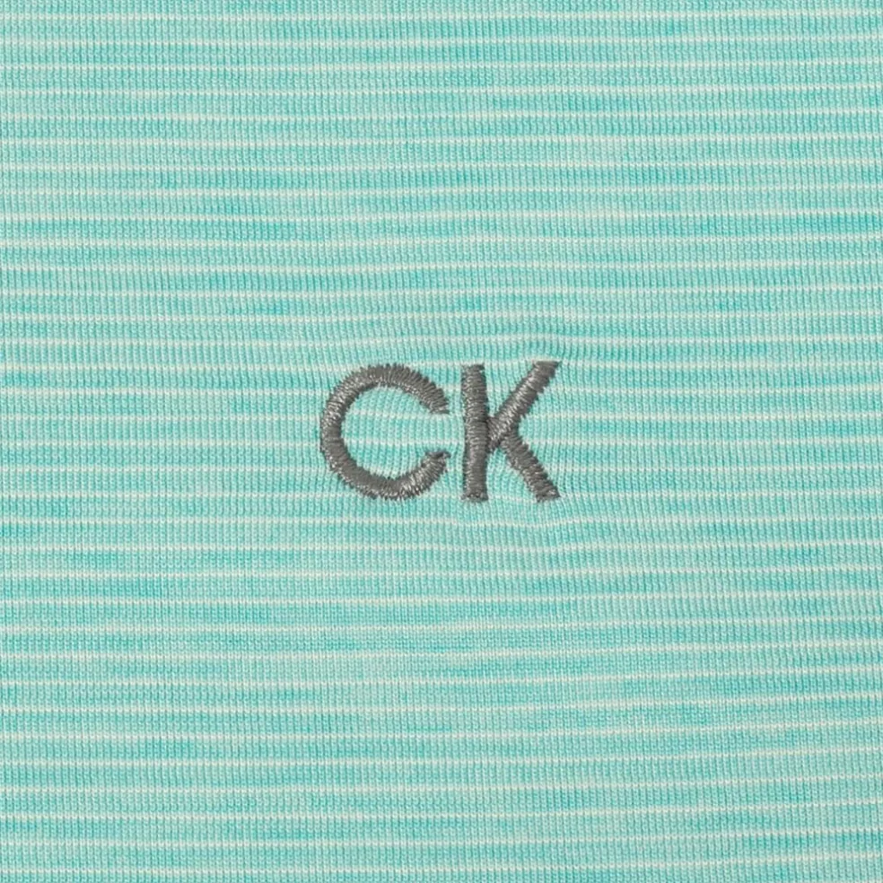 Calvin Klein Golf Regular Fit Polo Shirt in Green