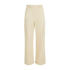 Calvin Klein Jeans Cargo Pants in Cream