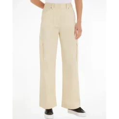 Calvin Klein Jeans Cargo Pants in Cream