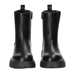 Calvin Klein Jeans Chelsea Ankle Boots with Block Heel in Black