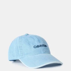 Calvin Klein Jeans Ckj Denim Cap in Blue