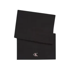 Calvin Klein Jeans Embro Scarf in Black