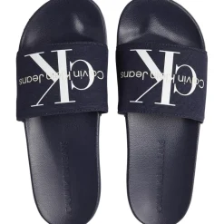 Calvin Klein Jeans Klein Jeans Monogram Slide in Blue
