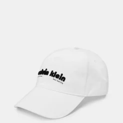 Calvin Klein Jeans Logo Cap in White