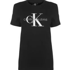 Calvin Klein Jeans Logo T-Shirt in Black