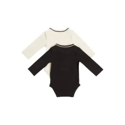 Calvin Klein Jeans Long Sleeve Crew Neck Bodysuit in Multi