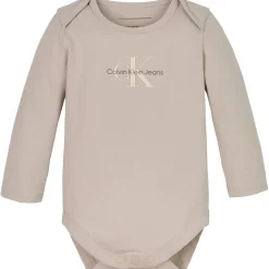 Calvin Klein Jeans Ls Body in Grey