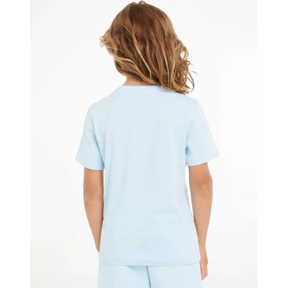 Calvin Klein Jeans Monogram Top in Blue